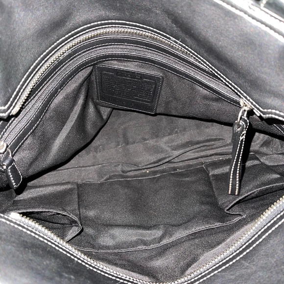 Vintage coach leather hobo bag very clean - Picture 4 of 5